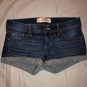 Denim Hollister Shorts